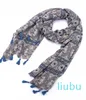 Scarf Flower Totem Hot Sale Cotton Material Comfort All with Scarf Travel Sunshaw