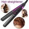 Hair Straighteners Professional 2 in 1 Straightener Mini Curler Thermostatic Fast Heat Flat Iron Curling Travel Waver Plate 231128