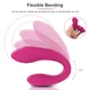 Érotique sans fil nous partageons Vibe télécommande U forme gode vibrateur G Spot Clitoris stimulateur Couples adultes jouets sexuels pour femme