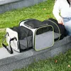 Carrier Foldable Expandable Pet Bag Carrier for Pets Extensible Dog Cat Cage Breathable Pet Nest Portable Outdoor Car Handbag Backpack