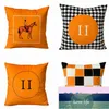 Top Letter designer pillow bedding home room decor pillowcase couch chair sofa orange car thick cashmere cushion multisize men women casual