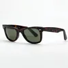 52mm Mode Mannen Vrouwen 54mm Reiziger Stijl Wayfarer Zonnebril Vintage RayBrand Design Zonnebril Oculos De Sol met doos