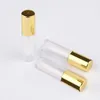 12ML Rose Gold Lege Lipgloss Buis, DIY Plastic Elegante Vloeibare Lipstick Container, ronde mini lipgloss monsterfles Rxgut