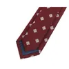 Nackband brudgum bröllopsfest varumärke mäns 6 cm röda band mode formell nack slips för män affärsdräkt arbete slips med presentförpackning 231128