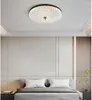 Chandeliers Round Thin Ceiling Lamp LED Flush Mount Flat Modern Lighting Three-Color Temperature Adjustable Indoor Close To