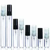 2 ml 3 ml 5 ml 10 ml Glass Mist Spray Bottle Refillable Parfymflaskor Exempel på flaskor Kosmetiska behållare GQSQR