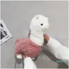 Projektant-karton pluszowy alpaki zwierzę zwierzęta torba kreatywna ramię Messenger Girls Cute Flap
