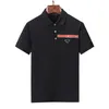 Men's Polo Shirt black & White Designer Fashion Polo Multiple styles casual Golf Summer embroidery 100% cotton High Street trend Top Asian size M-XXXL#99