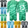 Kulüp Takımı 23 24 Atletico Madrids Kalecisi Jan Oblak Jersey Futbol Set Adam Çocuklar Uzun Kollu Ivo Grbic Antonio Adan De Gea Thibaut Courtois Futbol Gömlek