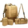 Backpack 55L Tactical 4 In 1Military Army Molle Mochilas Sport Bag Waterproof Outdoor Hiking Trekking Camping Rucksack