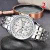 Orologi multifunzioni per uomini 48 mm diametro tutto quadrante da lavoro quarzo orologio navitimer 1884 top designer marchio di lusso cronografo cl300w aa