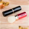 Pinceles de maquillaje Retráctil Pincel de maquillaje Base en polvo Mezcla Blush Herramientas de belleza cosmética profesional Maquiagem Drop Delivery H Dh3Ln