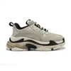 2024 디자이너 남녀 스니커즈 balenciaga triple s designer casual shoes platform sneakers clear sole mens trainers Tennis