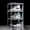 es Bins Full Transparent Acrylic Aj Basketball s Storage Box Plastic Anti-oxidation Cabinet Dustproof Shoe Wall W0428