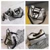 Уличные сумки женские серебряные сумки для фитнеса и спортзала для путешествий с блестками Sac De Sport для мужчин для тренировок и путешествий Tas Sports Gymtas Sporttas xa32 231128