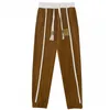 Mens Casual Pants Designer Sweatpants Double Side Webbing Par Sweatpants Ta