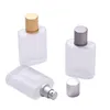 30 50 ml Frosted Clear Spray Spray Bottle Bottle Glass Flat Square Atomizer Sprayler Butelki Pusty MGSCV