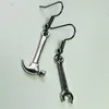 Dangle Earrings Geekery Hammer and Wrench Mechanic Science Tool Monder