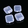 35x35x17mm Mini Clear Plastic Small Box Jewelry Earplugs Storage Box Case Container Bead Makeup Transparent Organizer Gift boxes Jvisl