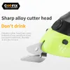 Scharen Coofix 3.6v Rechargeable Electric Scissors Mini Machine Fabric Wireless Battery Cutter Cloth Carpet Pvc Leather Cutting Tools