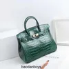 Designer Handbagh Bags Fashion Crocodile Leather Hand-Helda Single Shoulder Diagonal Bag Kvinnor Purses