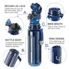 Butelki z wodą o wysokiej pojemności Sportowa butelka do wody 1000 ml proteinowa wytrząsarka na zewnątrz gym Tritan plastikowy napój przenośna wyciekacza butelka BPA za darmo 230428