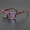Sonnenbrillen Cubojue Transparente Lesebrille Männer Frauen Dickrand Brillengestell Männlich Rechteck Für verschreibungspflichtige Brillen Hyperopie