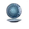 Plates Luxury Bowl Porcelain Blue Brand Adults Nordic Serving Dishes Sets Jogo De Jantar Complete Tableware