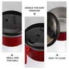 Geschirr-Sets Suppenschüsseln Deckel Metallbehälter Deckel Obst Bento Box Instant-Nudelschale Müsli