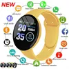 D18PRO Smart Watch Men Women Blood Pressure Blood Monitor Tracker Girls Girls Watch Waterproof Sport Smartwatch per Android iOS