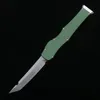 DQF-Version MiRo-Green HL 6 Combat US Italian Style Messer Selbstverteidigung Taktische D2-Klinge 6061-T6 Aluminiumgriff EDC Outdoor Camping Kampf MT-Messer