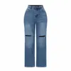 Jeans da donna Pantaloni Boyfriend in velluto a coste a vita alta elasticizzati con gamba larga e effetto vissuto Articoli visualizzati Jeans da donna per feste