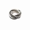 Дизайнер Вивьен Вествудс, новинка Viviennewestwood, новинка, вдовствующая западная императрица, эмалированное кольцо с тремя кольцами, женское суперкрутое и милое накладное кольцо с тремя кольцами, оригинальное кольцо Re