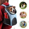 Cat Carriers Sac à dos pour chien avec ventilation en maille Respirant pour petits chiens Chats Voyageant Randonnée Camping Marche Sacs pour animaux de compagnie en plein air