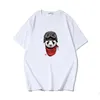 Men's T Shirts OKKDEY 2023Men's Short Sleeve T-shirt Loose Size Printed Round Neck Cotton