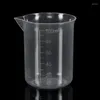 10Pcs Plastic Measuring Cup Food-Grade Reusable High -Resistance Pitcher For Fluids Oil Vinegar Flour K1KF