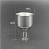 High Quality 304 stainless steel Metal Funnel mini funnel For All Kinds Of Liquor Alcohol Hip Whiskey Flask Pvqqd