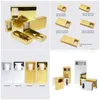 Gift Wrap Customizable Gold Sier Cardboard Der Box For Candy Biscuit Holiday Packaging 19X14 22X13Cm Drop Delivery Home Gard Dh3Wh