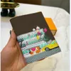 Portefeuille de cartes de concepteur portefeuille courte casse courte de sac à main