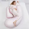 Maternity Pillows Large Size H-shaped Pregnancy Pillow Pure Cotton Breathable Bottom Maternity Pillow Waist Protection Pregnant Women Pillow Q231128