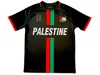 Maglia da calcio Palestina 2023/24 kit maglia casa trasferta nera taglia: S-4XL