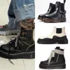 Doc Martens Designer chaussure Martens Femmes Hommes Triple Noir Martin Hiver Plateforme Bottines Classique 8 Yeux Oxford Bas Cheville Chaussures