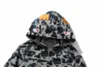 A Bathing B Ape Felpe con cappuccio da uomo Autunno e inverno New Shark Cookie Camo Maglione per uomo e donna Coppia cardigan Cappotto con cappuccio