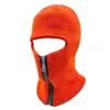 Fietsen Caps Maskers 2 lagen winter100 Acryl Thermische reflecterende ski gezicht bivakmuts muts met rits 231128