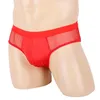 Sous-vêtements hommes ouvert BuThong Lingerie maille creux Jockstrap sous-vêtements résille dos nu slips culotte taille basse Sissy Jock sangle