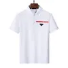 Men's Polo Shirt black & White Designer Fashion Polo Multiple styles casual Golf Summer embroidery 100% cotton High Street trend Top Asian size M-XXXL#99