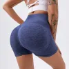 Pantaloncini da yoga sportivi push up con bottino sexy, da donna, in spandex senza cuciture, da corsa, da ciclismo, leggings corti da fitness, pantaloncini da palestra femminili a vita alta