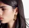 Paris Designer Jewelry Kolczyka Kobiety Big Gold Hoop Kolczyki Luksusowe kolce na uszach Zestaw Walentynki Prezent Ślubna Akcesoria biżuterii ślubnej