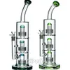 12.9 인치 큰 안경 Bong Hookahs Heady Dab Rigs Glass Water Pipes Heady Glass Oil Water Bongs Ashcatcher