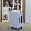 Suitcases Wide Lever Suitcase Universal Wheel Luggage Bag 20/24 Inch Stylish Roller Box TSA Password Lock Travel Business